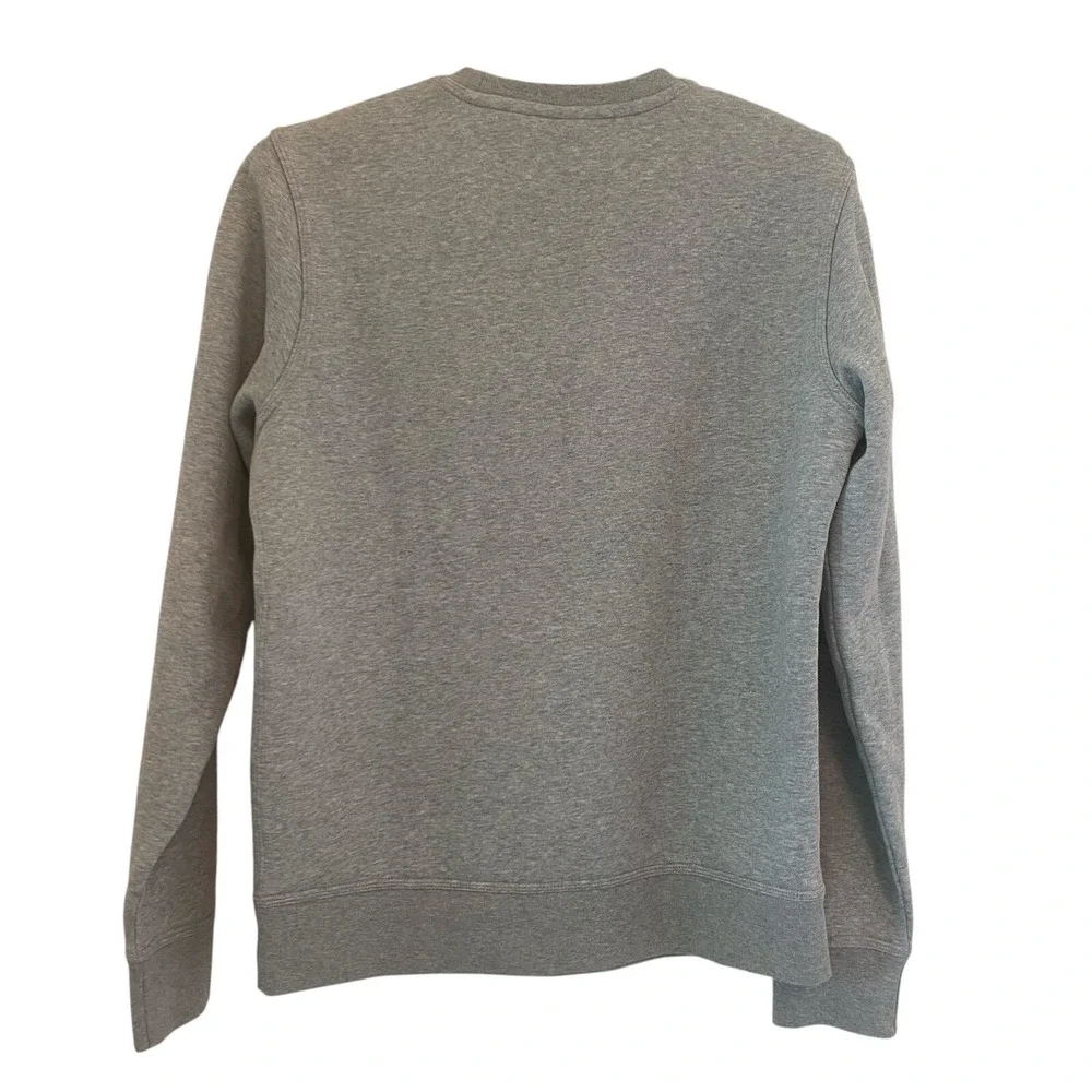 Nike Men's Grey Solo Swoosh Soft Fleece Crew Sweatshirt‎ 611467-063 Medium